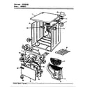Maytag GDGM253W exterior (original) diagram