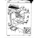 Admiral NT19G7H/5E47A unit compartment & system diagram