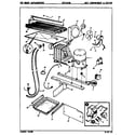 Maytag CNT15TX6H/9D14A unit compartment & system diagram