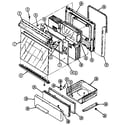 Maytag G3287XRW door/drawer diagram