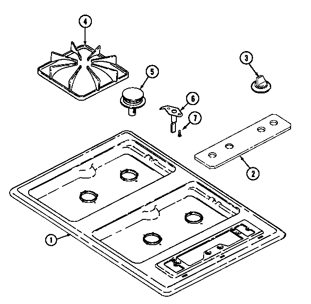 Admiral A8241RW-L top assembly (a8241rt-l) (a8241rt-l) diagram