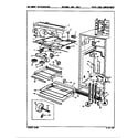 Admiral DNT18K9LA/9A14B fresh food compartment diagram