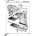 Admiral NT15H5A/7A49B fresh food compartment diagram