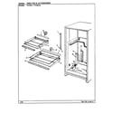 Admiral NT19L9A/BA62B shelves & accessories diagram
