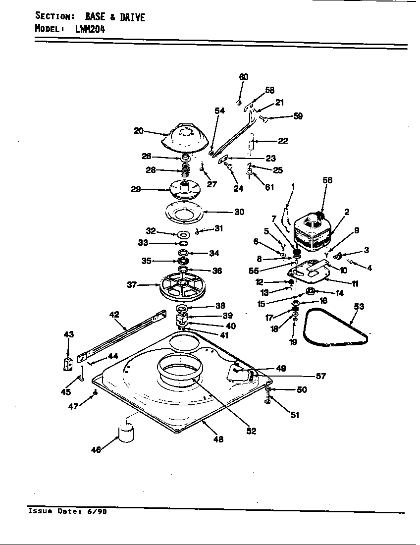 Admiral NT19J7H/8A11A freezer compartment (nt19j7/8a11a) diagram