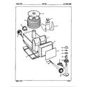 Admiral ICNF17E8/EY42A ice cream maker diagram
