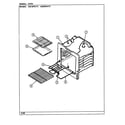 Admiral A3510PRW oven diagram