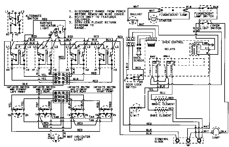 Admiral A3888XRB wiring information diagram