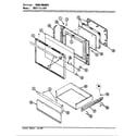 Admiral 685WJ-CKVW door/drawer (685aj-ckv) (685wj-ckv) diagram
