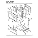 Admiral 685WJ-CKVW door/drawer (685aj-ckvw) (685wj-ckvw) diagram