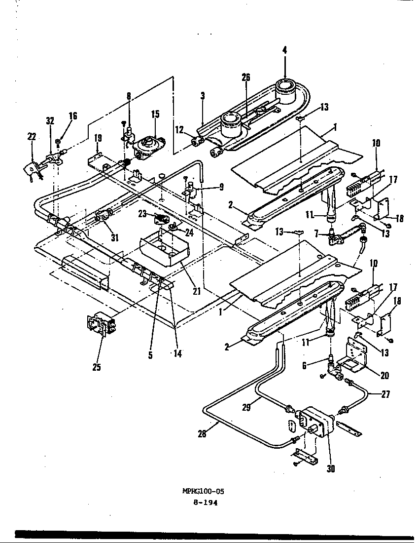 Admiral 687AF-CKVW control system diagram