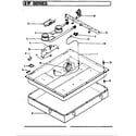 Magic Chef U82FY-1-11 top assembly diagram