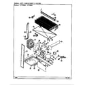 Maytag NT218MA/DD72A unit compartment & system diagram