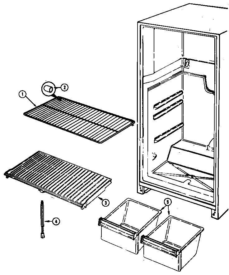 Norge NT173MW/DC24C shelves & accessories (nt173ma/dc24c) (nt173mw/dc23a) (nt173mw/dc23c) (nt173mw/dc24a) diagram