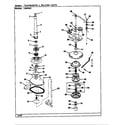 Norge LWM202HC transmission & related parts (rev. k) diagram