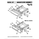 Magic Chef S51FK-2KLX-64 drawer diagram