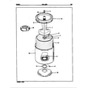Maytag NAW2030W tub (rev. e) diagram