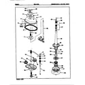 Maytag NAW2030W transmission & related parts (rev. e) diagram