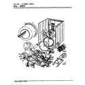 Norge DEM204AC cylinder & drive (orig.-rev. a) diagram