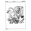 Norge DEK204HC cylinder & drive (orig.-rev. a) diagram