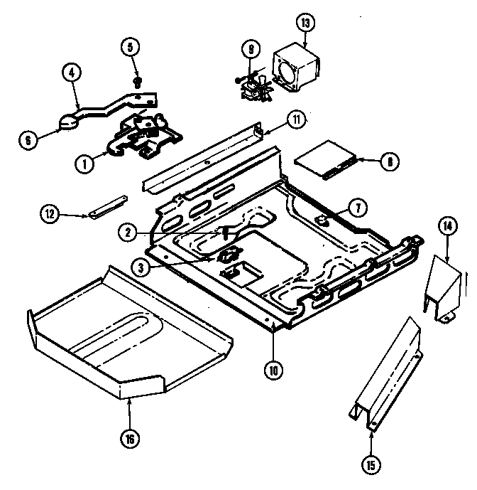 Norge L6892VRV internal controls diagram