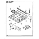Norge N3478XRA top assembly diagram