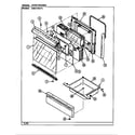 Norge N3520SRW door/drawer (n3521xr) (n3521xra) (n3521xrw) diagram