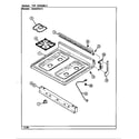 Norge N3422PRA top assembly diagram