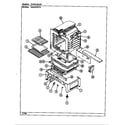 Norge N3422PRA oven/base diagram