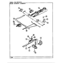 Norge N3120SPW gas controls (n3110ppa) (n3110ppw) (n3120spa) (n3120spw) diagram