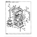 Norge N3120SPW oven (n3121xp*) (n3121xpa) (n3121xpw) diagram
