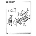 Crosley CT19X7A optional ice maker diagram