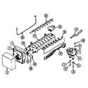 Jenn-Air JRSDE228B ice maker diagram
