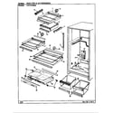 Crosley CNT19V8IM/CC55A shelves & accessories diagram