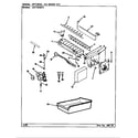 Crosley CNT19V6A/CC51A optional ice maker kit diagram