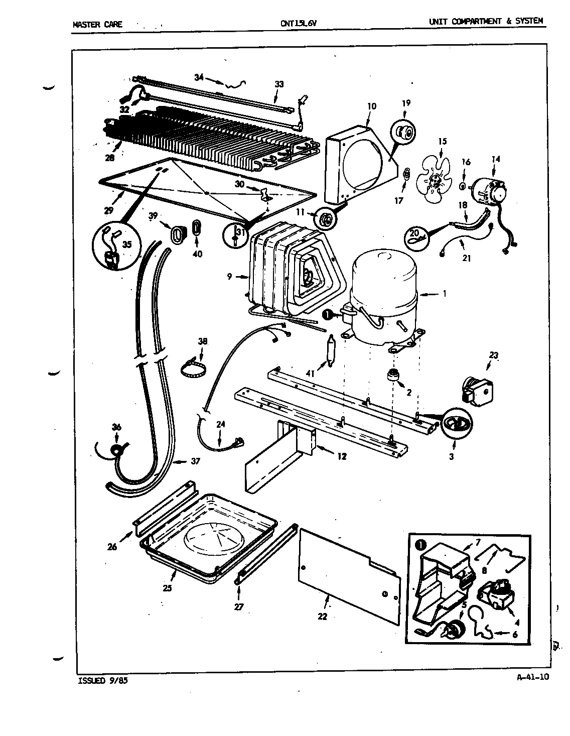 Crosley CNT15L4/5A48A doors diagram
