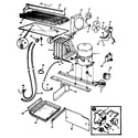 Crosley CNT17M5A/5D73B unit compartment & system diagram