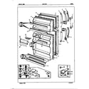 Crosley CNTI17M5/5D70A doors diagram