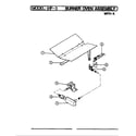 Magic Chef 91FA-3KLX oven burner assembly diagram
