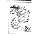 Crosley CNT15R4L/8A01B unit compartment & system diagram