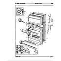 Crosley CNT15R4L/8A01B doors diagram