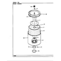 Crosley CW20P8HSC tub (cw20p8*sc)(rev. a-e) (cw20p8asc) (cw20p8wsc) diagram