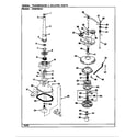 Crosley CW20P8HSC transmission & related parts (cw20p8dsc) (cw20p8dsc) diagram