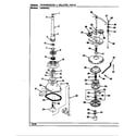 Crosley CW20P8HSC transmission & related parts (rev. a-e) (cw20p8asc) (cw20p8wsc) diagram