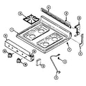Crosley CG3131XUA top assembly diagram