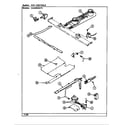 Crosley CG3432SRW gas controls diagram
