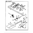 Crosley CGA6C5WK gas controls (cg*6c5wk, cg*6c5gwk) diagram