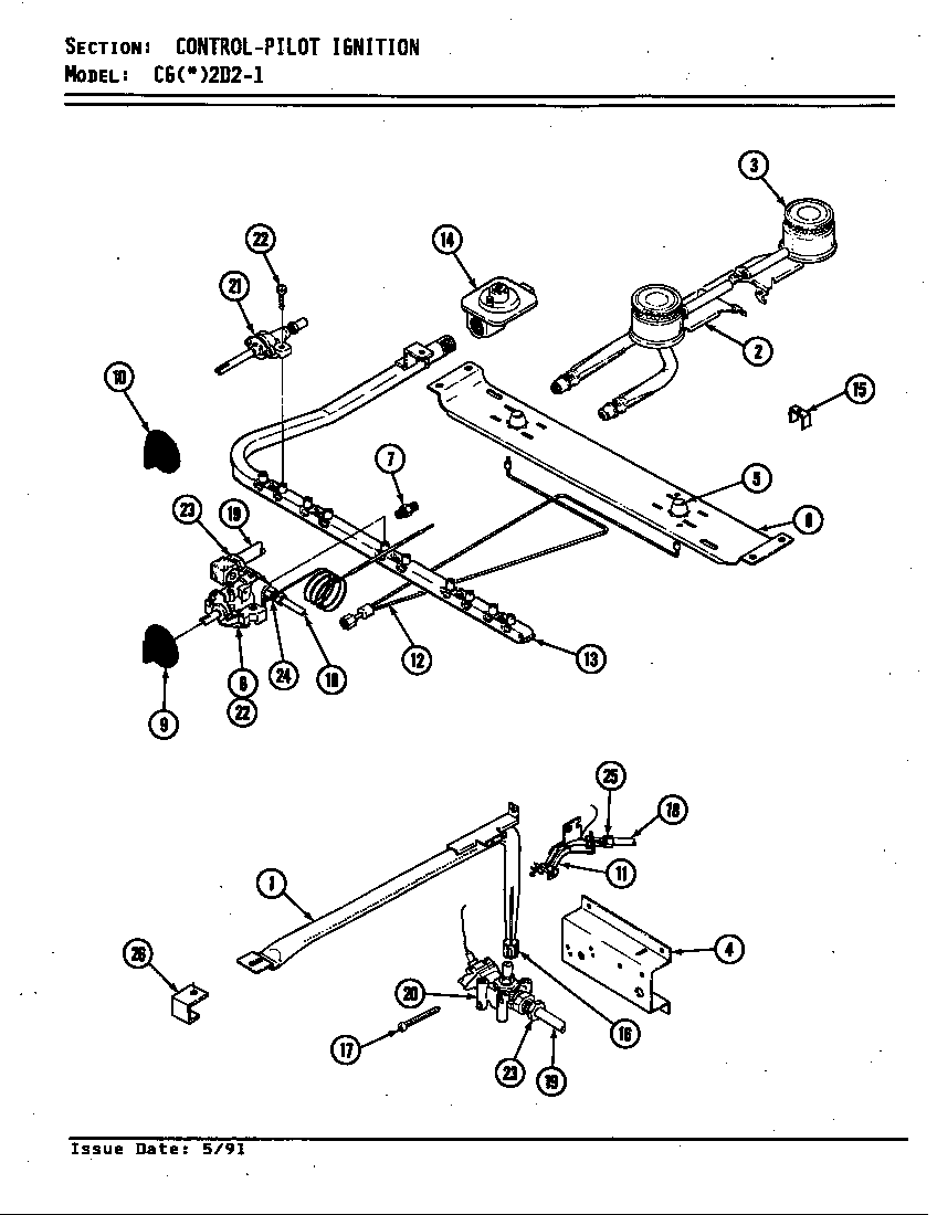 Crosley CGW2D21 control (cg*2d21) (cga2d21) (cgw2d21) diagram