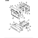 Crosley CGW3D6CVK door/drawer diagram