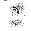 Crosley CGA3C6CLVK door/drawer diagram